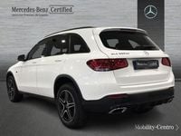Usado Mercedes GLC300 AMG line 194 CV (142 kW) 2021 Blanco polar  pintura unicolor