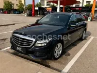 Usado Mercedes C220 Exclusive 170 CV (125 kW) 2016 Azul Familiar