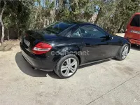 Usado Mercedes SLK200 163 CV (119 kW) 2004 Negro Descapotable