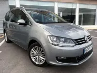 Usado VW Sharan Advance 140 CV (102 kW) 2013 Gris Monovolumen