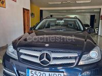 Usado Mercedes C200 Avantgarde 184 CV (135 kW) 2011 Azul Familiar