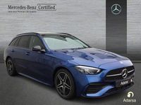 Usado Mercedes C220 AMG line 200 CV (147 kW) 2024 Azul espectral
