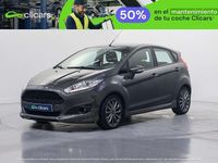 Usado Ford Fiesta ST-Line 101 CV (74 kW) 2017 Gris Utilitario