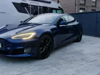Usado Tesla Model S Long Range AWD 386 kW (525 CV) 2019 Azul Utilitario