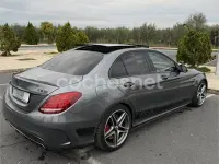 Usado Mercedes C63S AMG 510 CV (375 kW) 2017 Gris / plata Berlina