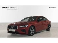 Usado Volvo S60 R-Design 250 CV (183 kW) 2021 Rojo fusion red metalizado Berlina