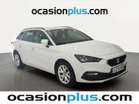 Usado Seat Leon ST Style 110 CV (80 kW) 2022 Blanco Familiar