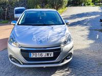 Usado Peugeot 208 Style 82 CV (60 kW) 2017 Gris / plata Utilitario