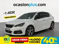 Usado Peugeot 308 GT-line 150 CV (110 kW) 2018 Blanco Berlina