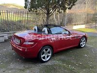 Usado Mercedes SLK200 184 CV (135 kW) 2011 Rojo Descapotable