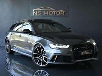 Usado Audi RS6 560 CV (411 kW) 2018 Gris / plata Familiar