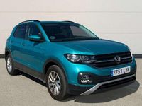 Usado VW T-Cross Advance 95 CV (69 kW) 2022 Verde SUV