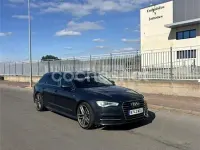 Usado Audi A6 S-Line 272 CV (200 kW) 2016 Azul Familiar