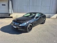 Usado Mercedes C220 170 CV (125 kW) 2012 Negro Coupe