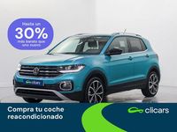 Usado VW T-Cross Sport 110 CV (80 kW) 2021 Azul SUV