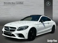 Usado Mercedes C43 AMG 390 CV (286 kW) 2019 Blanco Coupe