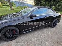 Usado Mercedes E350 Avantgarde 231 CV (169 kW) 2010 Negro Descapotable