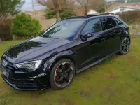 Usado Audi RS3 Sportback Premium 367 CV (269 kW) 2015 Negro Utilitario