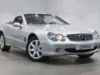 Usado Mercedes SL500 306 CV (225 kW) 2002 Gris Descapotable
