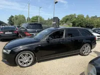 Usado Audi A4 S-Line 136 CV (100 kW) 2013 Negro Familiar