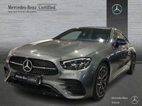 Usado Mercedes E220 AMG line 194 CV (142 kW) 2023 Gris selenita