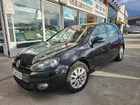 Usado VW Golf VI 90 CV (66 kW) 2011 Negro Utilitario