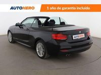 Usado BMW 220 Sport Line 186 CV (136 kW) 2018 Negro Descapotable