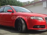 Usado Audi A4 S-Line 170 CV (125 kW) 2007 Rojo Familiar