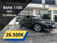 Usado BMW 118 M Sport 150 CV (110 kW) 2021 Negro Utilitario