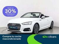 Usado Audi A5 Cabriolet S-Line 190 CV (139 kW) 2018 Blanco Descapotable