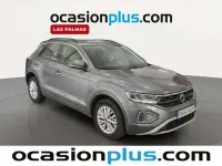 Usado VW T-Roc Life 110 CV (80 kW) 2022 Gris SUV