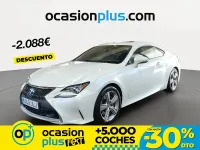 Usado Lexus RC300h Executive Line 223 CV (164 kW) 2016 Blanco Coupe