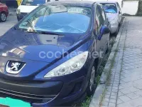 Usado Peugeot 308 90 CV (66 kW) 2008 Azul Berlina
