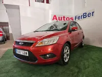 Usado Ford Focus Trend 109 CV (80 kW) 2008 Naranja Berlina