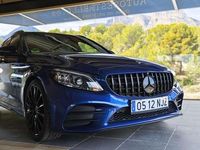 Usado Mercedes C200 150 CV (110 kW) 2019 Azul Familiar