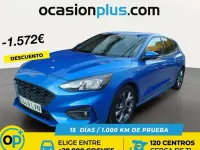 Usado Ford Focus ST-Line 125 CV (91 kW) 2021 Azul Utilitario