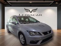 Usado Seat Leon Style 115 CV (84 kW) 2020 Azul Familiar