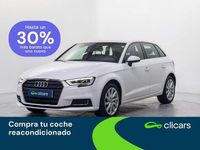 Usado Audi A3 Sportback Design 116 CV (85 kW) 2018 Blanco Utilitario
