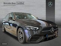Usado Mercedes C200 AMG line 163 CV (119 kW) 2023 Gris Berlina