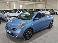 Usado Nissan Micra C+C Tekna 110 CV (80 kW) 2010 Azul Descapotable