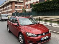 Usado VW Golf VII Sportline 150 CV (110 kW) 2014 Rojo Familiar