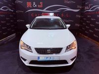 Usado Seat Leon Style 110 CV (80 kW) 2015 Blanco Berlina
