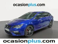 Usado Seat Leon CUPRA 300 CV (220 kW) 2018 Azul Monovolumen