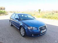 Usado Audi A3 Ambition 140 CV (102 kW) 2007 Azul Utilitario