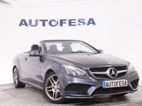 Usado Mercedes E220 AMG line 170 CV (125 kW) 2015 Gris titanio Descapotable