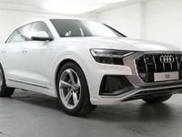 Usado Audi Q8 S-Line 286 CV (210 kW) 2019 Blanco SUV