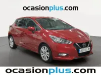 Usado Nissan Micra N-Connecta 100 CV (73 kW) 2021 Rojo Utilitario