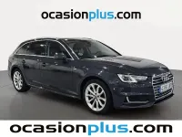 Usado Audi A4 S-Line 190 CV (139 kW) 2017 Gris Familiar
