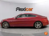 Usado Mercedes C220 170 CV (125 kW) 2016 Rojo Coupe