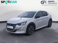 Usado Peugeot e-208 GT 100 kW (136 CV) 2021 Blanco Utilitario